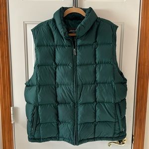 TALL Men's Eddie Bauer down puffer vest Sz 2xl